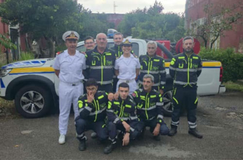 Sarno: Guardia Costiera e Protezione Civile insieme per la sicurezza, si chiude il corso di aggiornamento