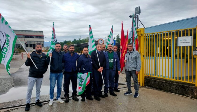 Ex Ilvaform, sciopero ed assemblea a Salerno dei lavoratori