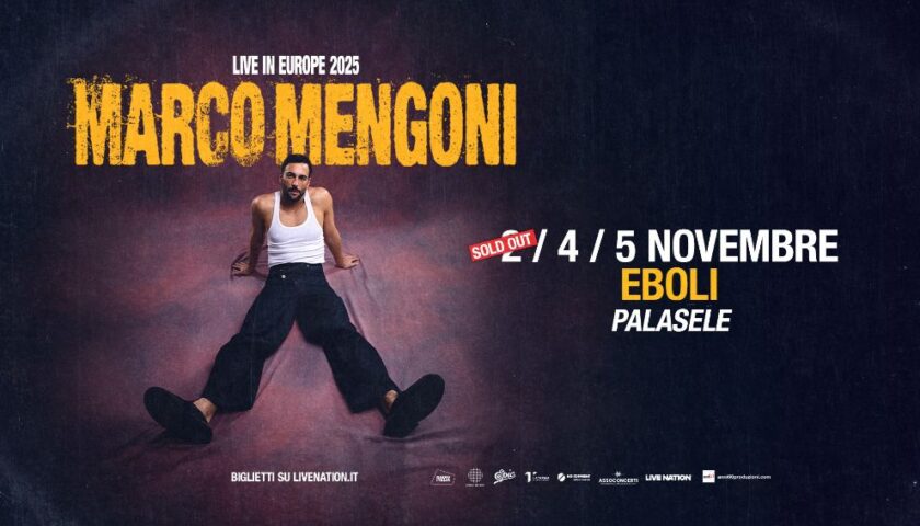 Marco Mengoni si fa in 3 al PalaSele con il suo Live in Europe 2025