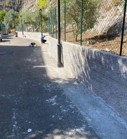 Difesa del suolo a Mercato San Severino, messa in sicurezza a parete rocciosa ai piedi del Castello