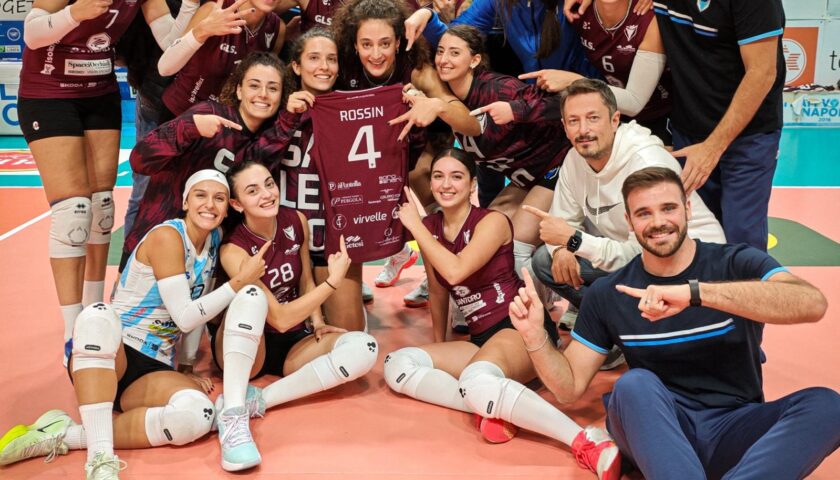 La Santoro Creative Hub Salerno espugna Napoli e conquista la prima vittoria stagionale