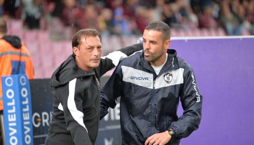 Cavese, Prosperi dopo la sconfitta all’Arechi: “Non posso rimproverare nulla ai ragazzi”