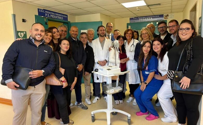 Nuovo elettrocardiografo per i bambini del reparto Pediatria dell’ospedale di Sarno