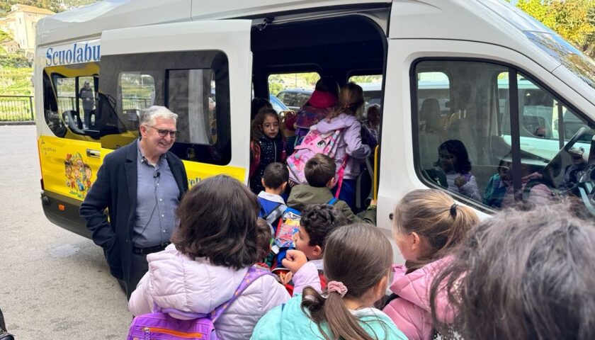 Ravello. Trasporto scolastico e locale, arrivano 4 nuovi bus elettrici