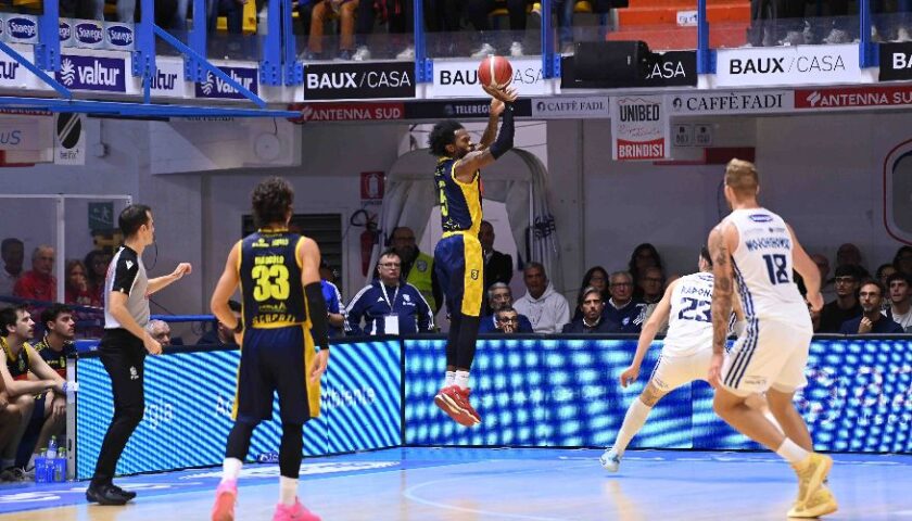 Il recupero nel finale non riesce, Scafati ko a Brindisi