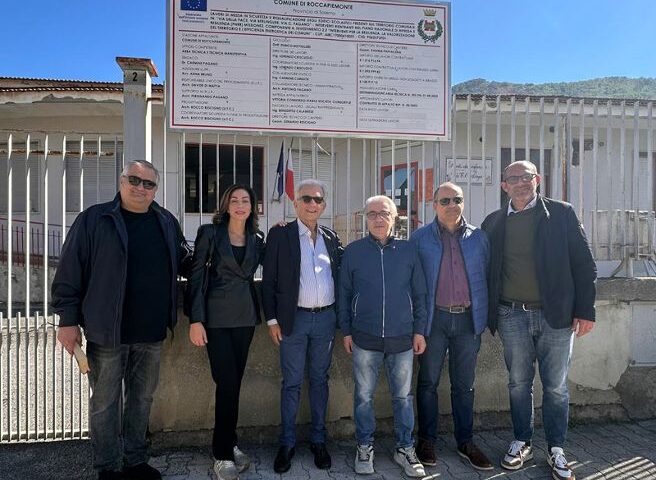 Roccapiemonte, avviati i lavori alla scuola dell’infanzia di via Berlinguer