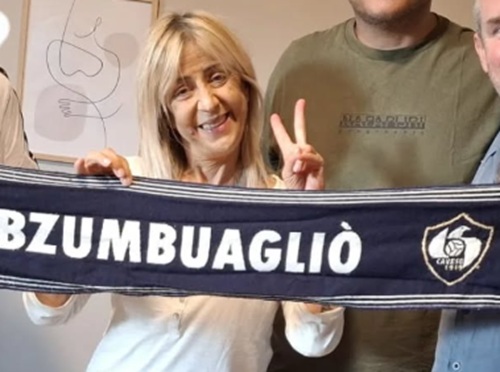 Cava de’ Tirreni, lacrime per l’addio a Caterina D’Amato storica tifosa della Cavese