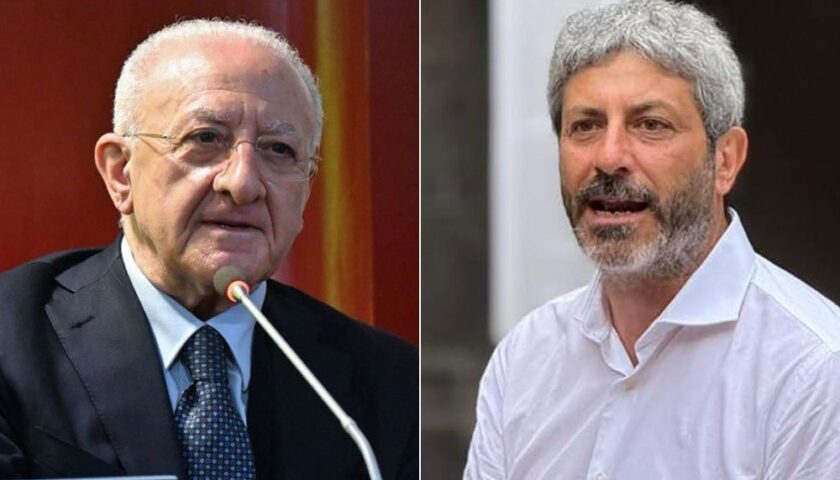 Regionali, De Luca incontra Fico: confronto per battere il centrodestra