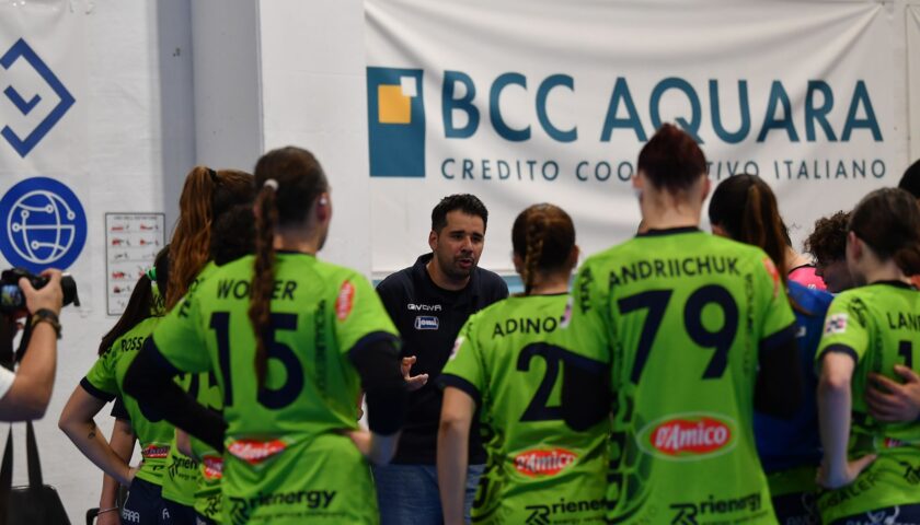 La Jomi Salerno lotta ma cede all’Erice: alla Palestra Palumbo finisce 21-24