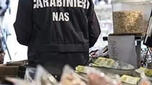 Salerno e Provincia, controlli del Nas: sospensioni e sequestri di alimenti