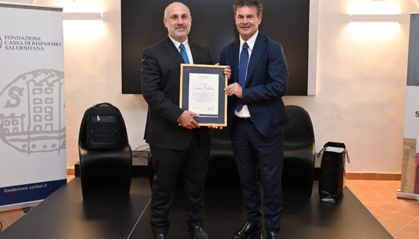 La Fondazione Carisal saluta Virgilio D’Antonio: Insieme per continuare a sostenere i giovani e il territorio