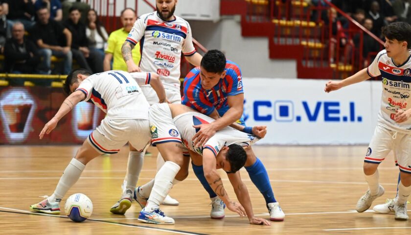 Primo KO stagionale per la Feldi Eboli sul campo del Catania