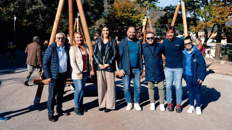 Baronissi, la sindaca Anna Petta: “Riaperto il Parco Avventura Irno dopo gli interventi di messa in sicurezza e riqualificazione”