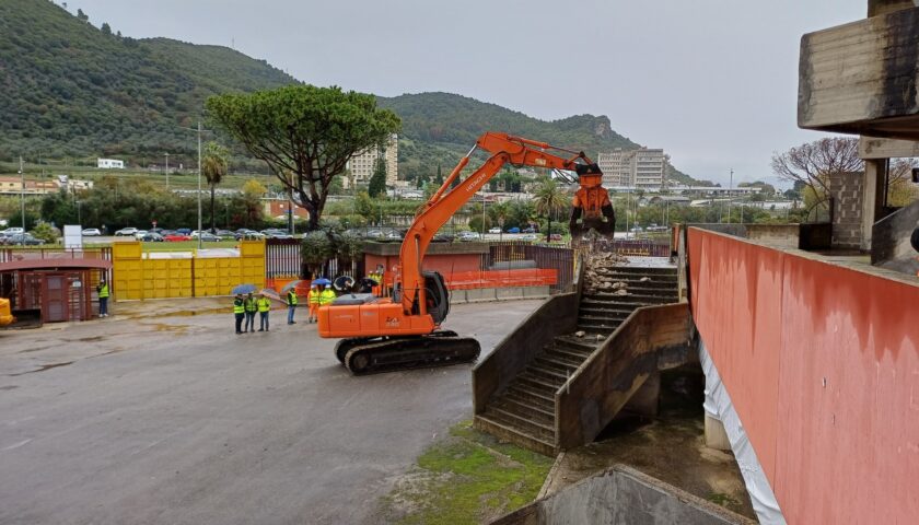 Salerno, lavori all’Arechi. Il sindaco: “Realizziamo una vera e propria cittadella dello Sport”