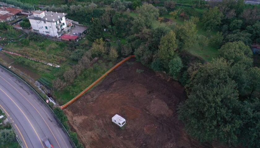 Mitigazione del rischio idrogeologico, iniziati i lavori per la Vasca Coscia ad Acquarola