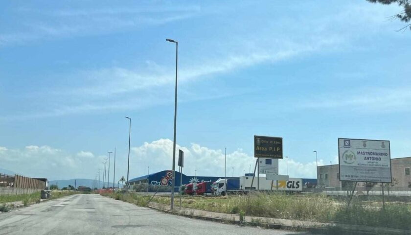 Finanziamento regionale da 2 milioni per la riqualificazione dell’area Pip di Eboli