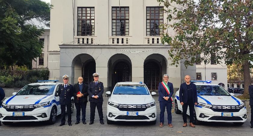 Cava de’ Tirreni, nuove auto in dotazione alla polizia locale