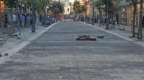 Salerno: spente le luci, ripartono i lavori in centro. L’assessore Loffredo: sarà un corso Vittorio Emanuele da Re