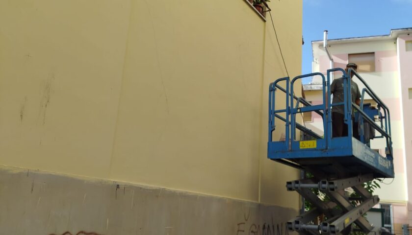 Salerno, dopo i lavori alle Fornelle arriva il ripristino dei murales. L’assessore Loffredo: “Più attrattive per il turismo”