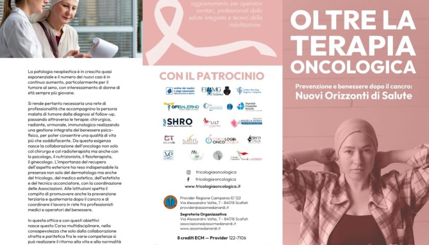 Tricologia Oncologica, appuntamento il 13 dicembre ad Angri