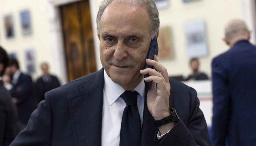 Il leader Udc Lorenzo Cesa domani a Salerno la presentazione dei candidati per le Regionali 