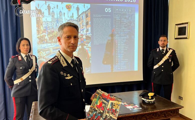 Comando Provinciale Salerno, presentato il Calendario Storico dei Carabinieri 2026