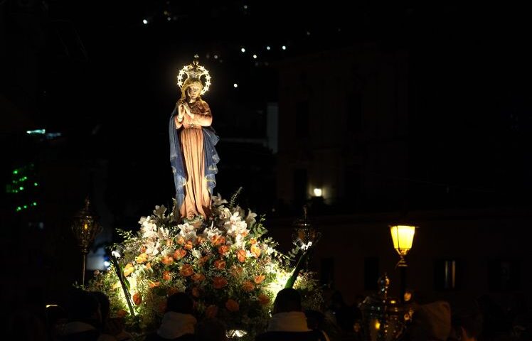Dal 6 all’8 dicembre 2025 a Marina di Vietri sul Mare “La notte dell’Immacolata – Il cammino della luce”