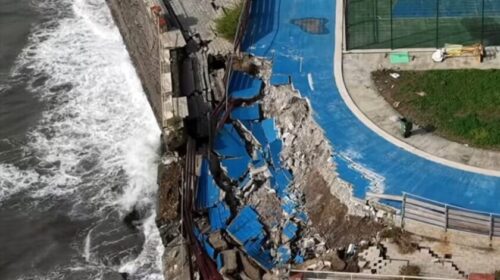 Salerno, non bastano oltre 2 milioni di euro per la messa in sicurezza del muro del pattinodromo