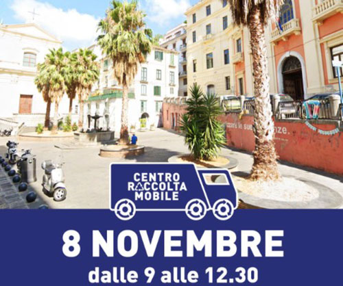 Salerno Pulita, il centro di raccolta e riuso domani farò tappa in Largo Abate Conforti