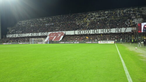 Salernitana-Scafatese di Coppa Italia, gara a rischio:  limitazioni ospiti