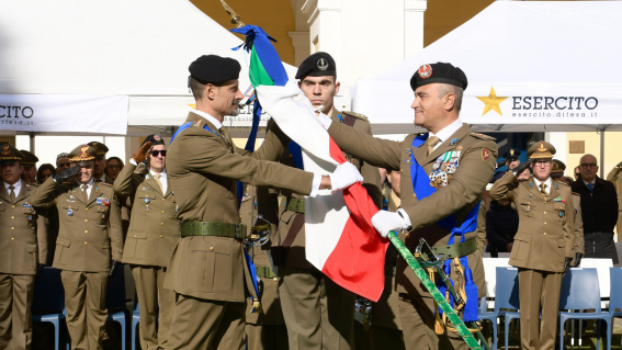 Persano, cambio al vertice del Reggimento Logistico “Garibaldi”