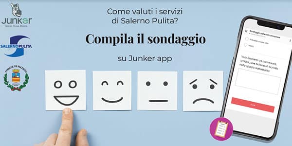 Nuovo sondaggio di Salerno Pulita rivolto ai cittadini sulla qualità dei servizi offerti