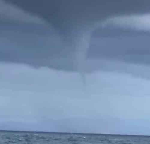 Tromba marina a Casal Velino, pomeriggio di paura nel borgo cilentano