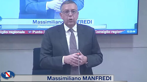 Campania, Manfredi eletto presidente del Consiglio regionale Campania, Manfredi eletto presidente del Consiglio regionale