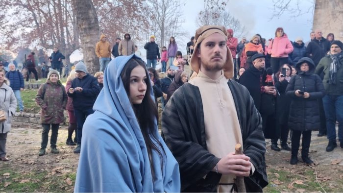 La magia del Presepe vivente del ‘900 rivive nel borgo di Roscigno vecchia