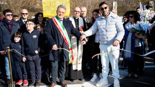 Sarno, vittime della strada: inaugurato parcheggio in via Ingegno