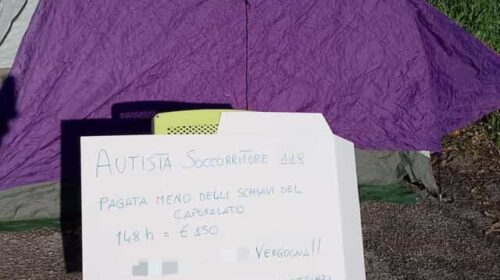 Salerno, protesta contro associazione volontariato: rivendicati compensi. La replica: è una volontaria