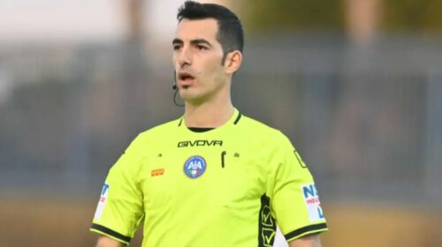 Salernitana-Foggia sarà diretta da Di Cicco di Lanciano