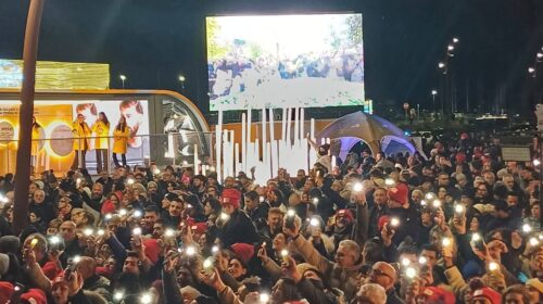 Grande Festa a Salerno per la Fiamma Olimpica, il sindaco: serata magica