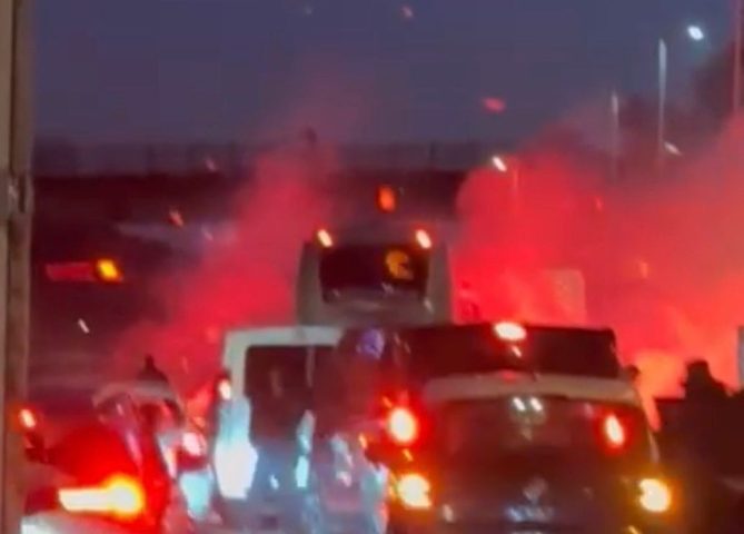 Rissa in autostrada, indagine sugli ultras di Ebolitana e Battipagliese