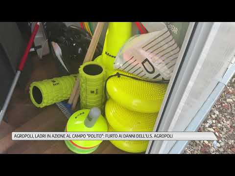 Raid al campo “Polito”: furto e atti vandalici ai danni dell’Agropoli