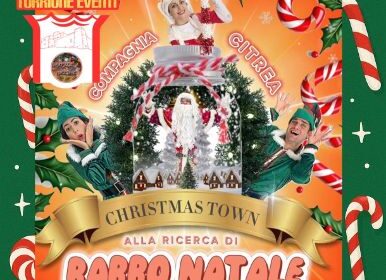 Salerno, la magia del Natale arriva ai Giardini della Carnale: domani lo spettacolo “Christmas Town”