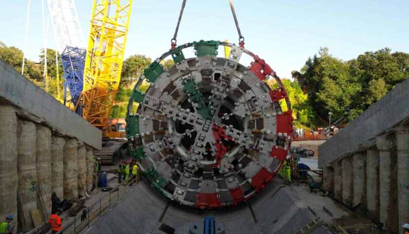 Webuild, al via lo scavo di tre nuove gallerie sulla linea Av/Ac Salerno–Reggio Calabria