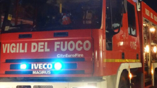 Capodanno a Salerno, tanti interventi dei vigili del fuoco nella notte