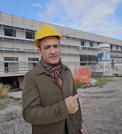 Polo scolastico a Scafati, Aliberti: “Sarà l’opera più grande mai realizzata negli ultimi trent’anni”