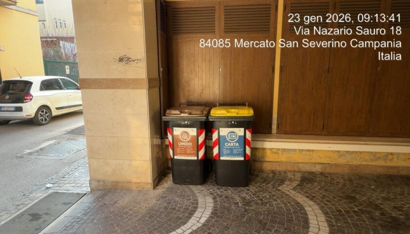 Mercato San Severino, nuovi carrellati per la raccolta differenziata in arrivo