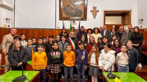 Sarno, insediato il Consiglio Comunale dei Ragazzi