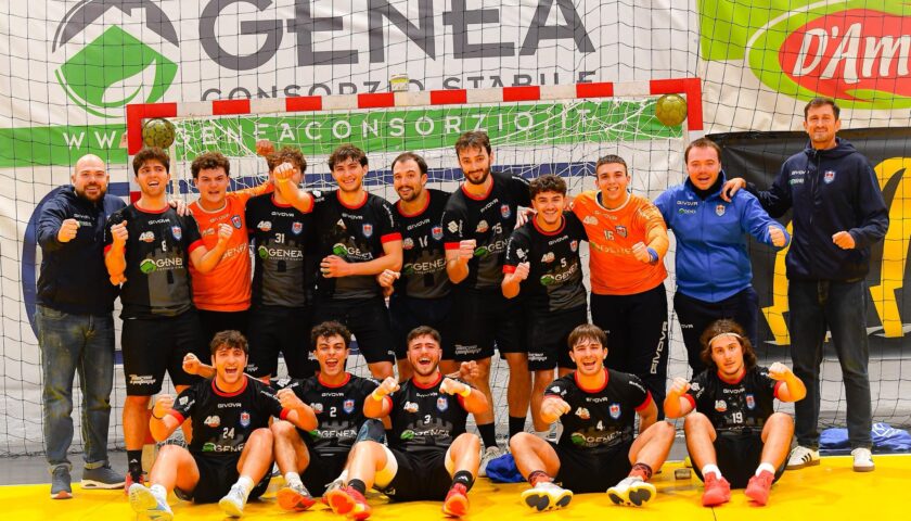 La Genea Lanzara vince il derby e conferma il primato in Serie B: Benevento battuto 35-24
