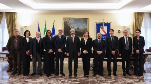 Regione, Fico ha incontrato oggi a Palazzo Santa Lucia i componenti della Giunta regionale. 