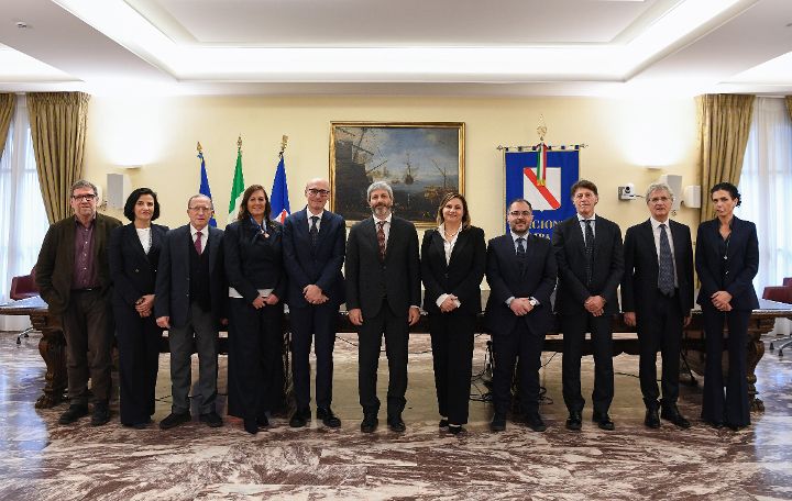 Regione, Fico ha incontrato oggi a Palazzo Santa Lucia i componenti della Giunta regionale. 